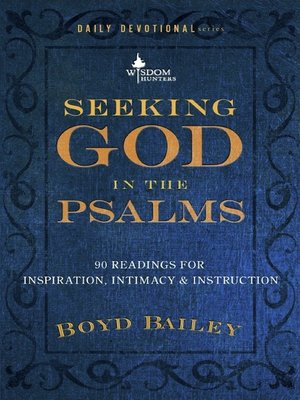 cover image of Seeking God in the Psalms